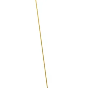 Artic gulvlampe matt messing m/dimmer