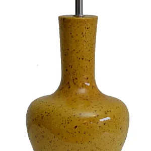 Dilbar bordlampe mustard u/skjerm