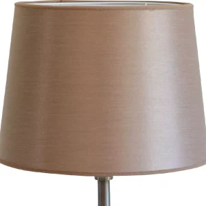 Galaxy lampeskjerm lysebrun rund 24cm
