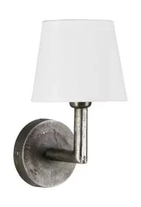 Columbus vegg råsilver u/skjerm